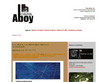 Tablet Screenshot of casaaboy.org